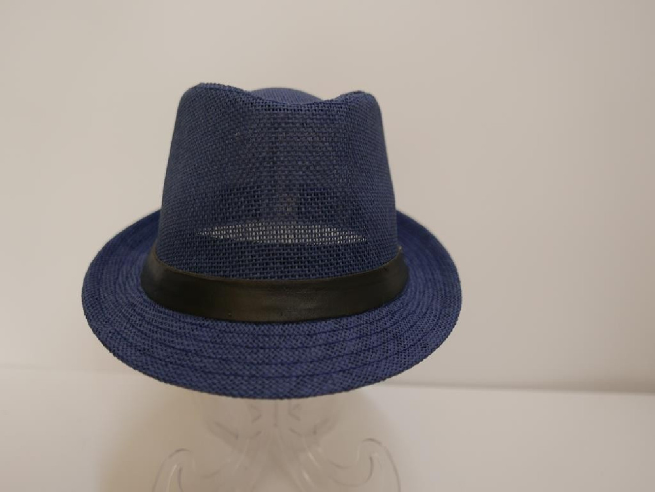 Trilby  męski granatowy letni  kapelusz 57-58cm