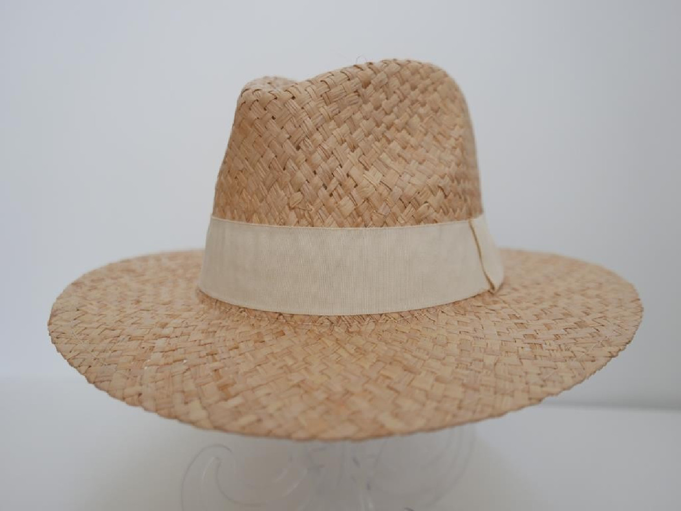 Fedora męski kapelusz słomkowy do 58 cm