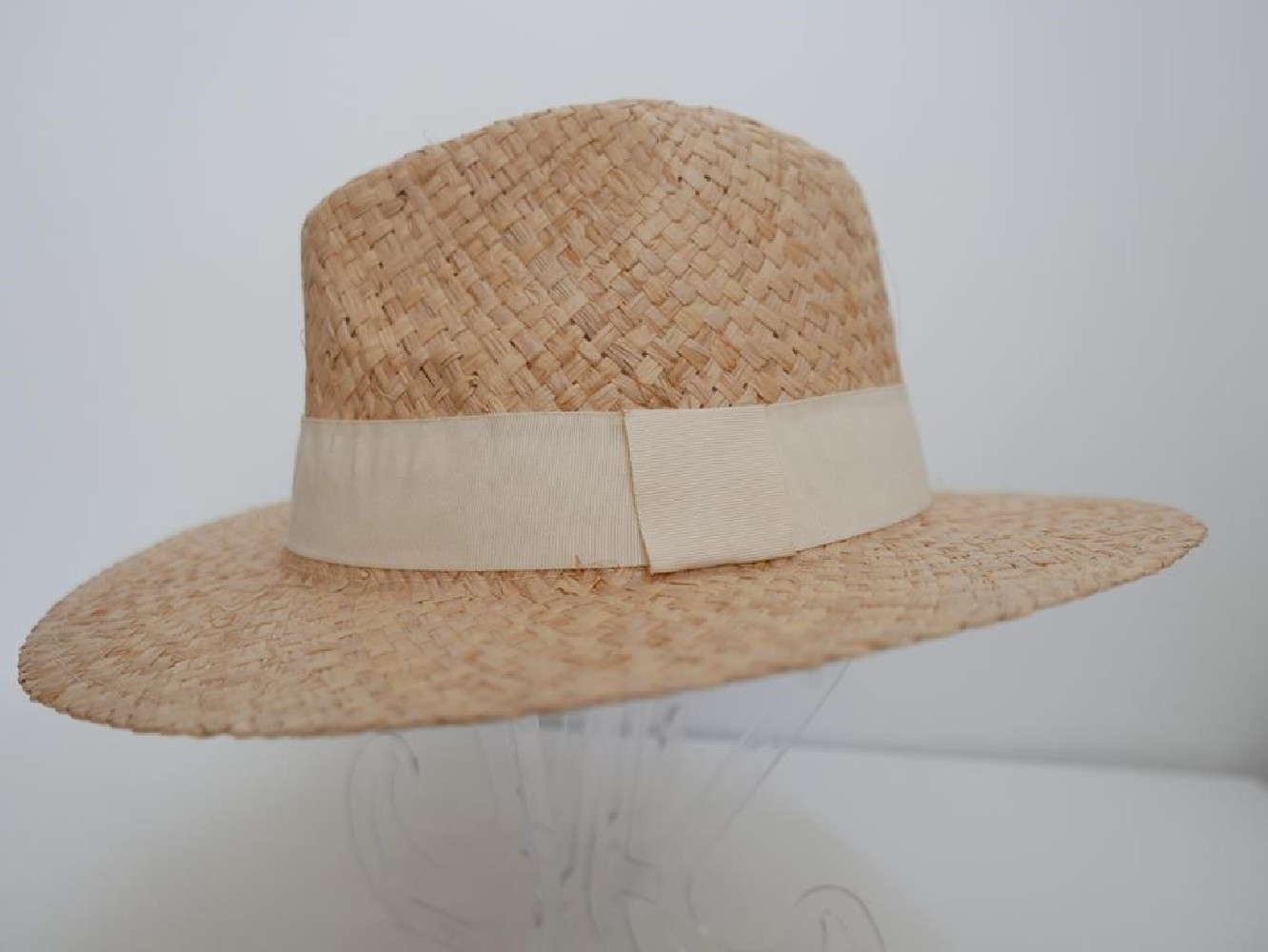 Fedora męski kapelusz słomkowy do 58 cm