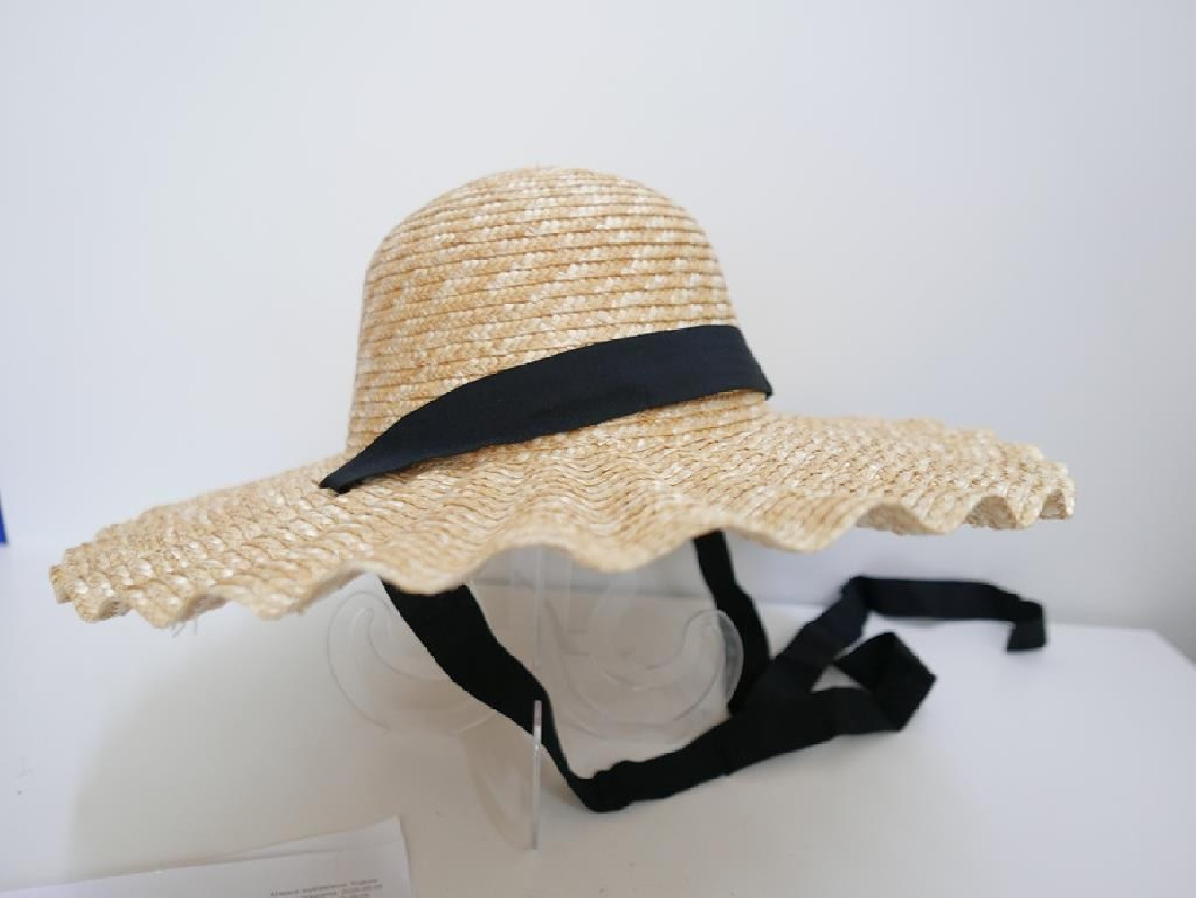 Kapelusz słomka ryżowa do 57 cm regulowany