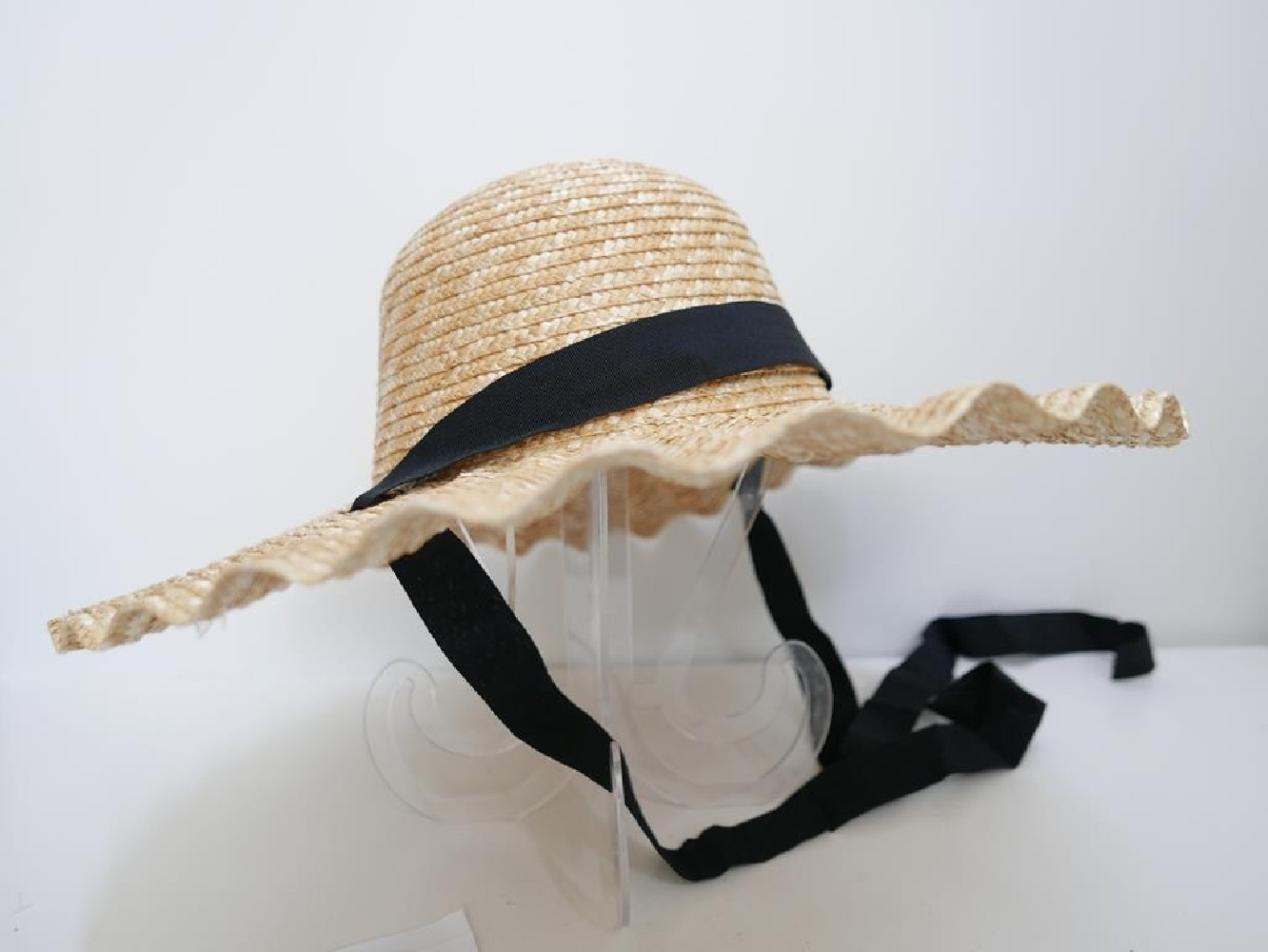 Kapelusz słomka ryżowa do 57 cm regulowany