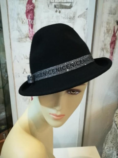 Roland czarny kapelusz filcowy 57-59 cm