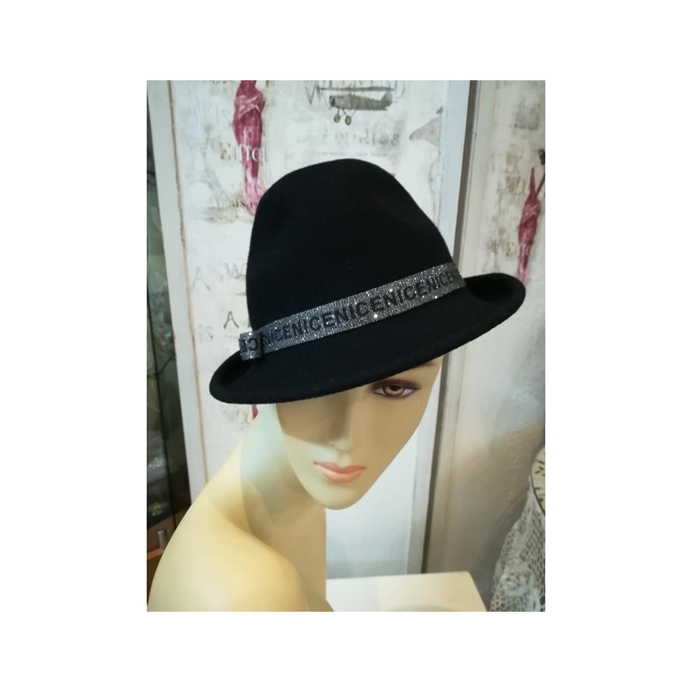 Roland czarny kapelusz filcowy 57-59 cm