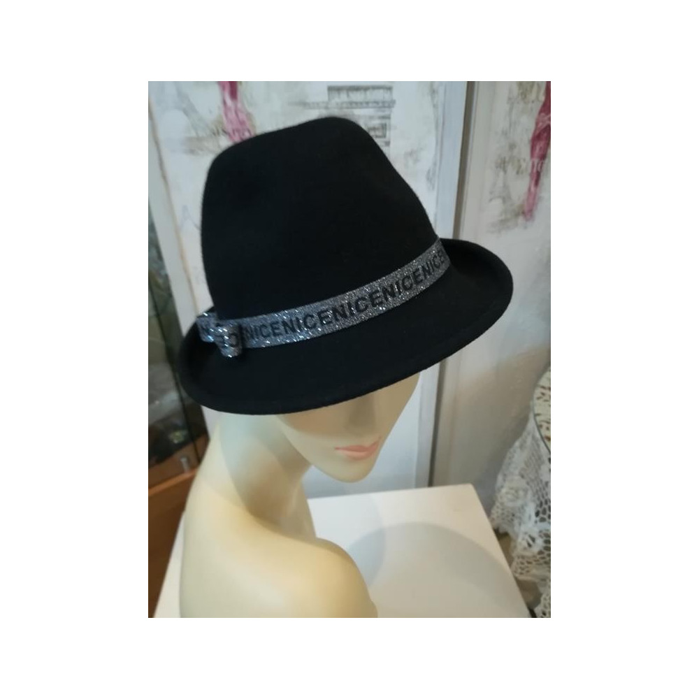 Roland czarny kapelusz filcowy 57-59 cm