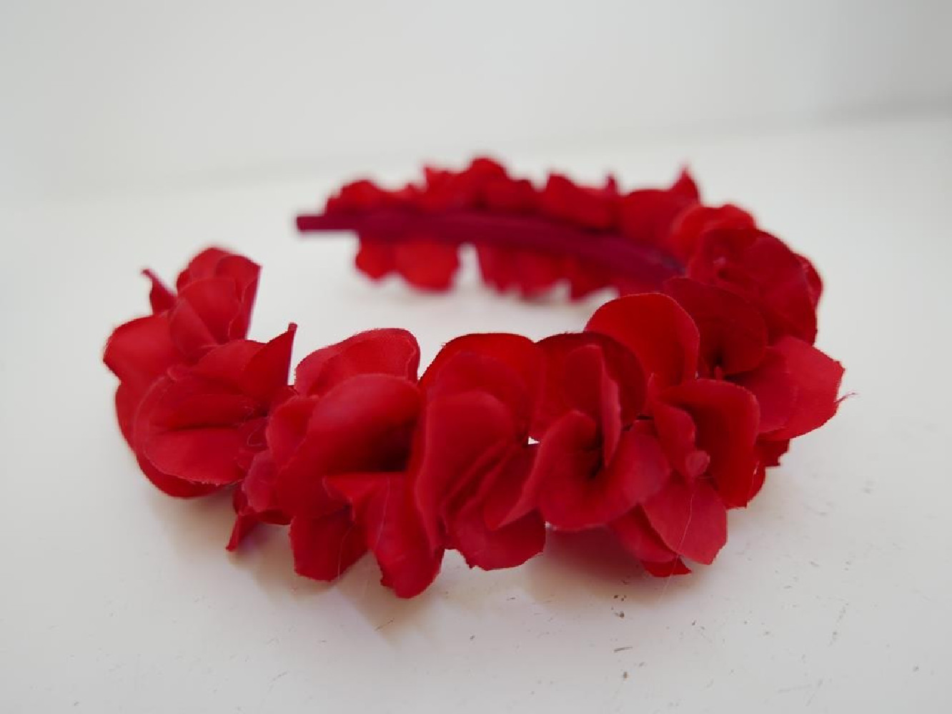 Wianek czerwone hortensje panieński, eventy