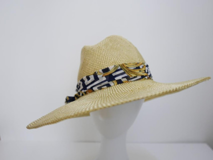 Żółta fedora kapelusz wizytowy parasizal wiskoza56-57 cm