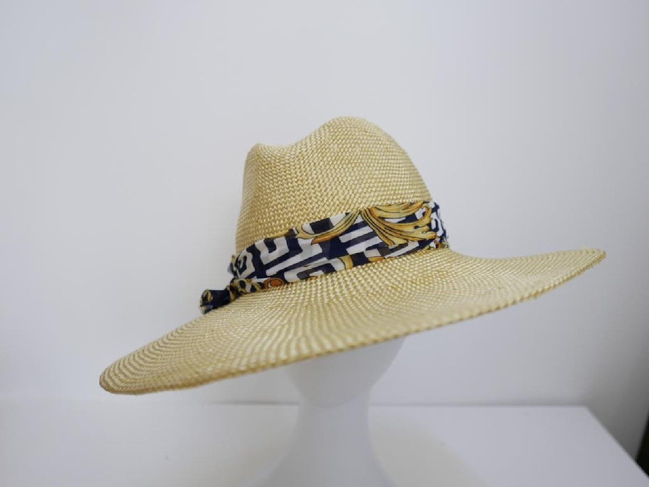 Żółta fedora kapelusz wizytowy parasizal wiskoza56-57 cm