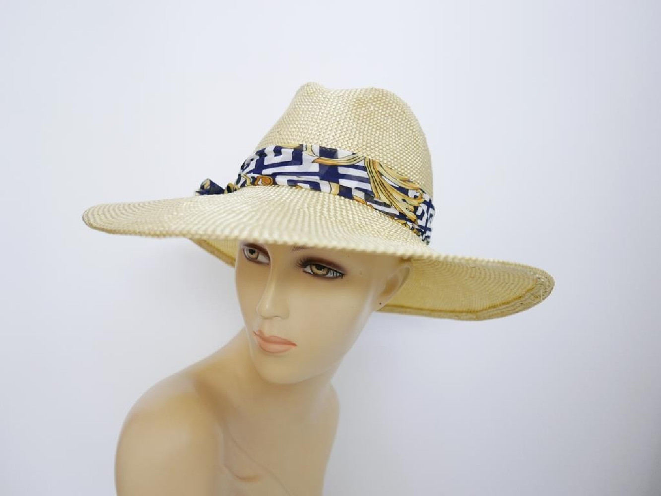 Żółta fedora kapelusz wizytowy parasizal wiskoza56-57 cm