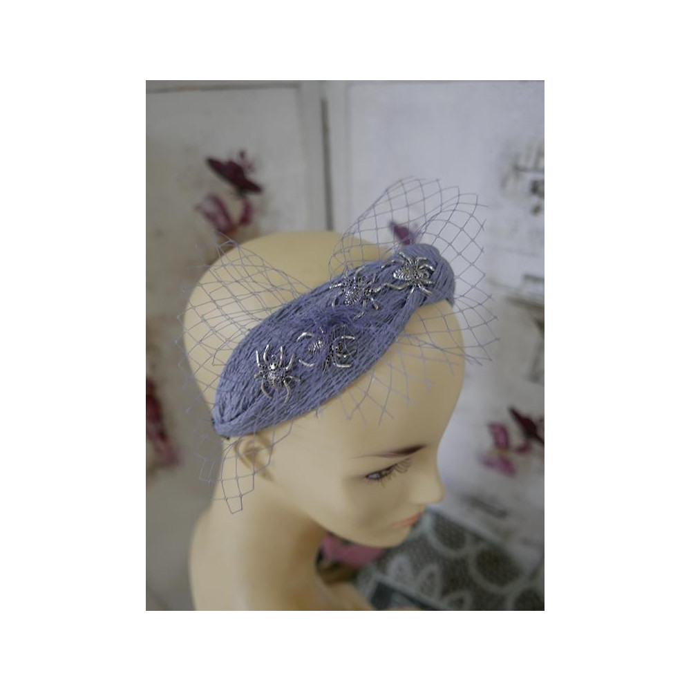 Szara przepaska tkanina szer. 4 cm