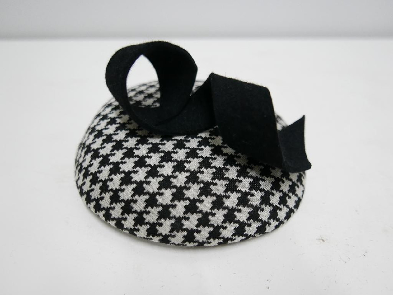 Miini toczek tkanina pepitka kurza stopka