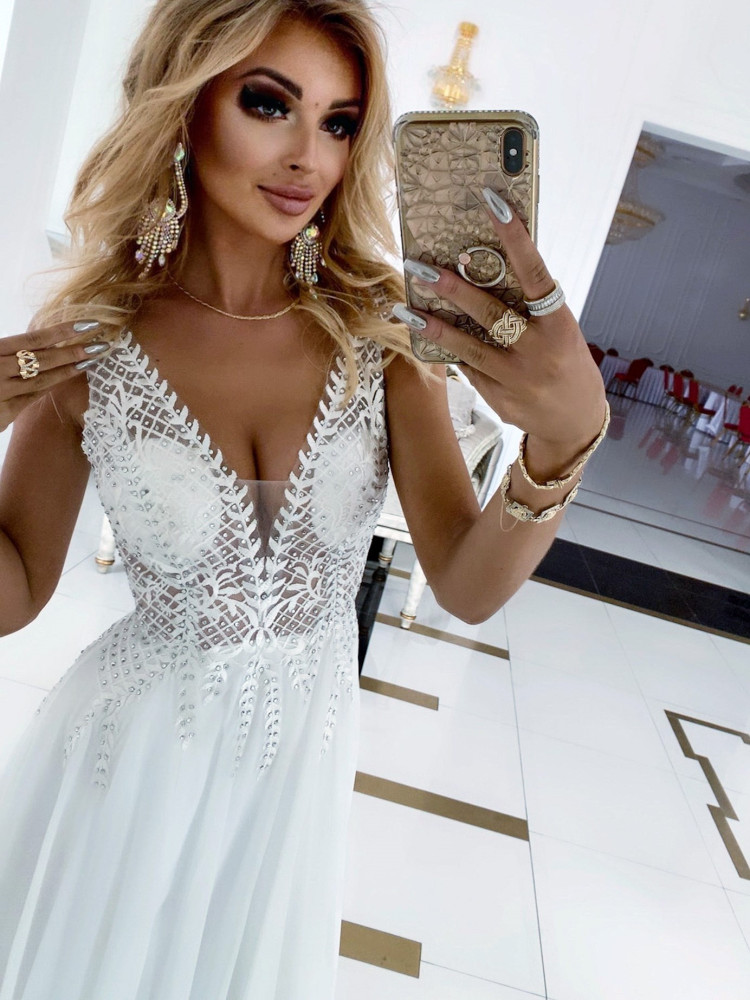 Suknia ślubna QUEEN 38 r dostępna stacjonarnie