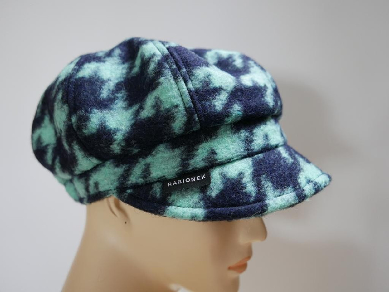 Kolorowy kaszkiet 55-58 cm regulowany