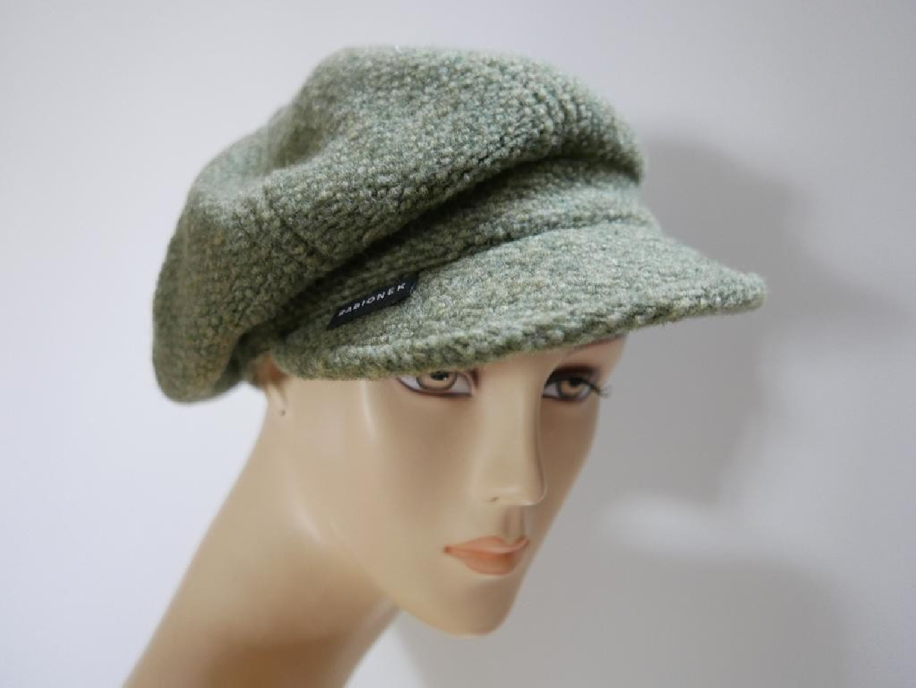 Groszkowy kaszkiet 55-58 cm regulowany