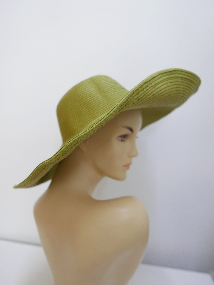 Giggy oliwkowy letni kapelusz słomkowy
