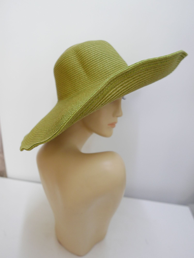Giggy oliwkowy kapelusz słomkowy