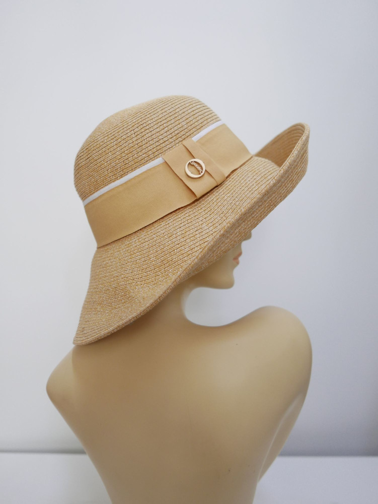 copy of Beżowy słomkowy letni  kapelusz  57-58 cm