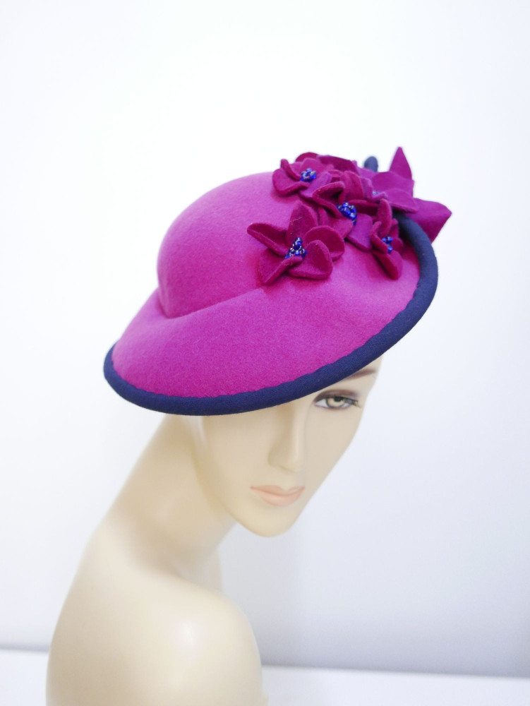 copy of Garden bordowy kapelusz dysk na główce