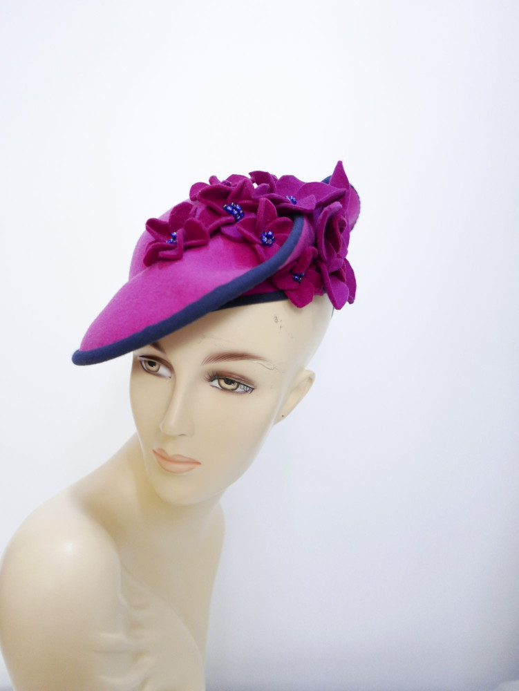 copy of Garden bordowy kapelusz dysk na główce