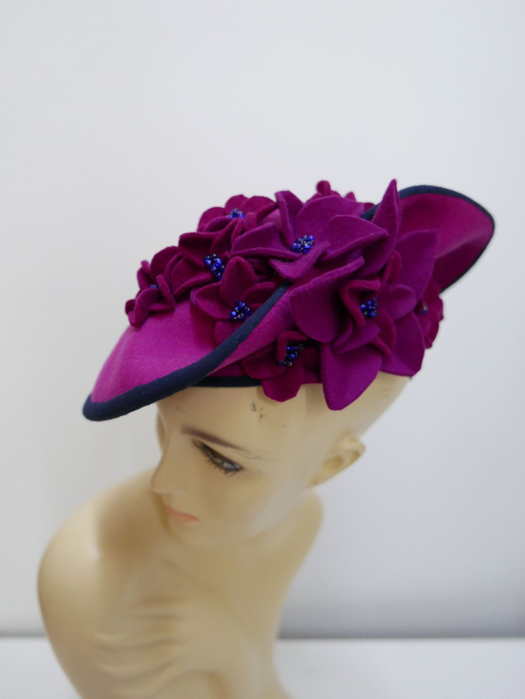 copy of Garden bordowy kapelusz dysk na główce