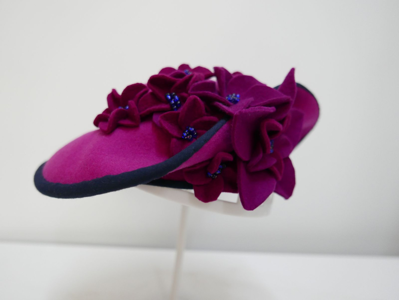 copy of Garden bordowy kapelusz dysk na główce