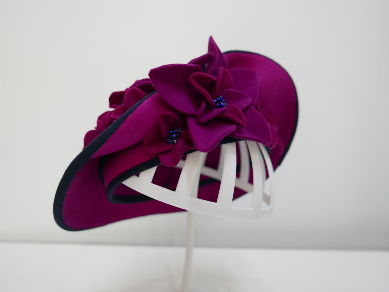 copy of Garden bordowy kapelusz dysk na główce