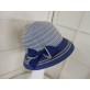 Jola granatowo niebieski kapelusz letni 53-57 cm