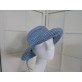 Aga niebieski kapelusz 54-57 cm