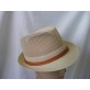 Vito kremowy przewiewny letni  kapelusz 59-60 cm