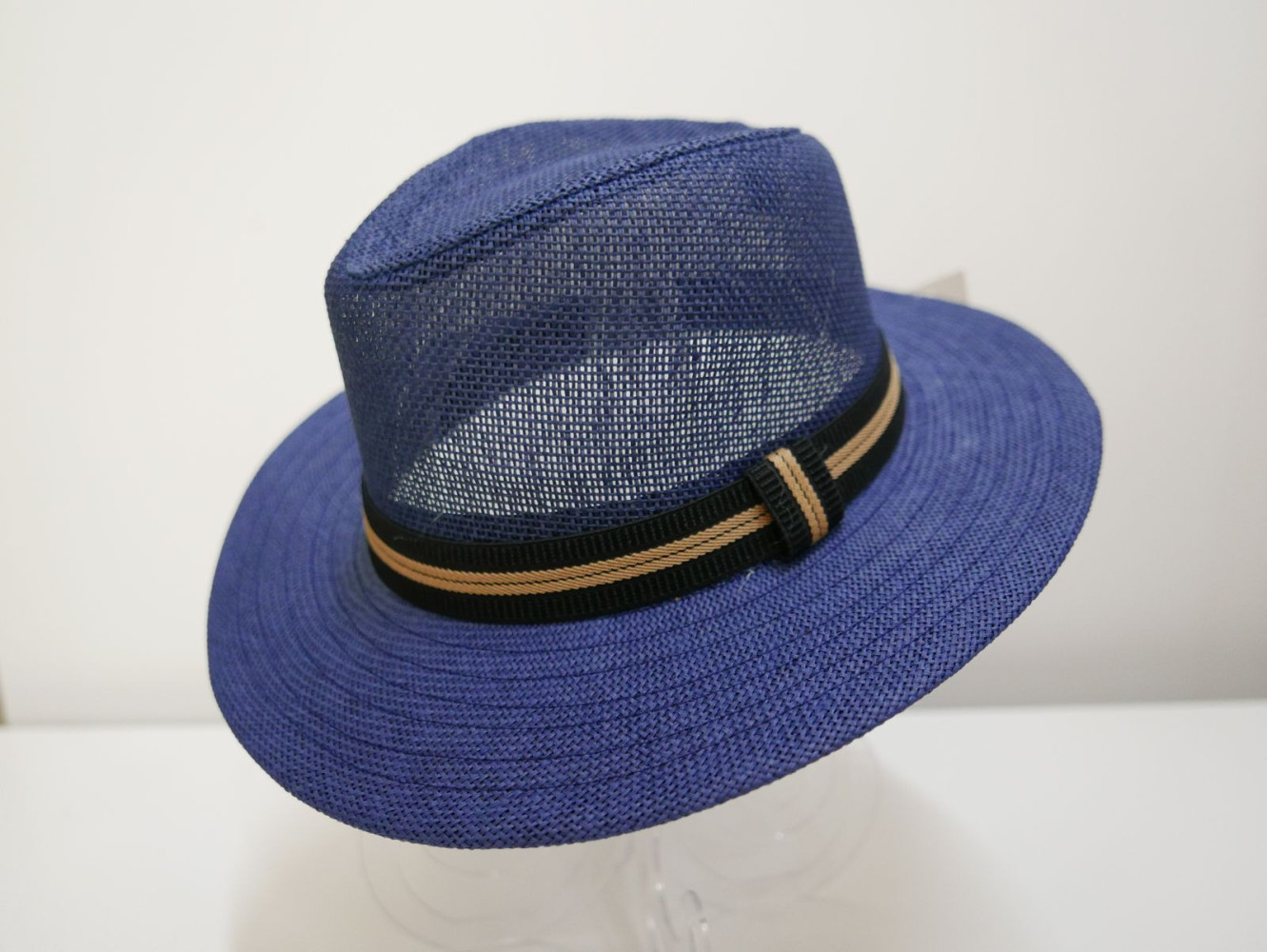 Męski kapelusz fedora, letni słomkowy | Zuwika Design