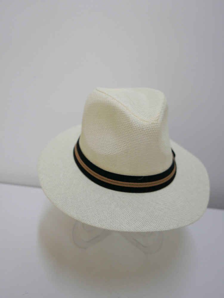 Męski kapelusz fedora, letni słomkowy | Zuwika Design