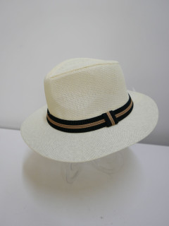 Męski kapelusz fedora, letni słomkowy | Zuwika Design