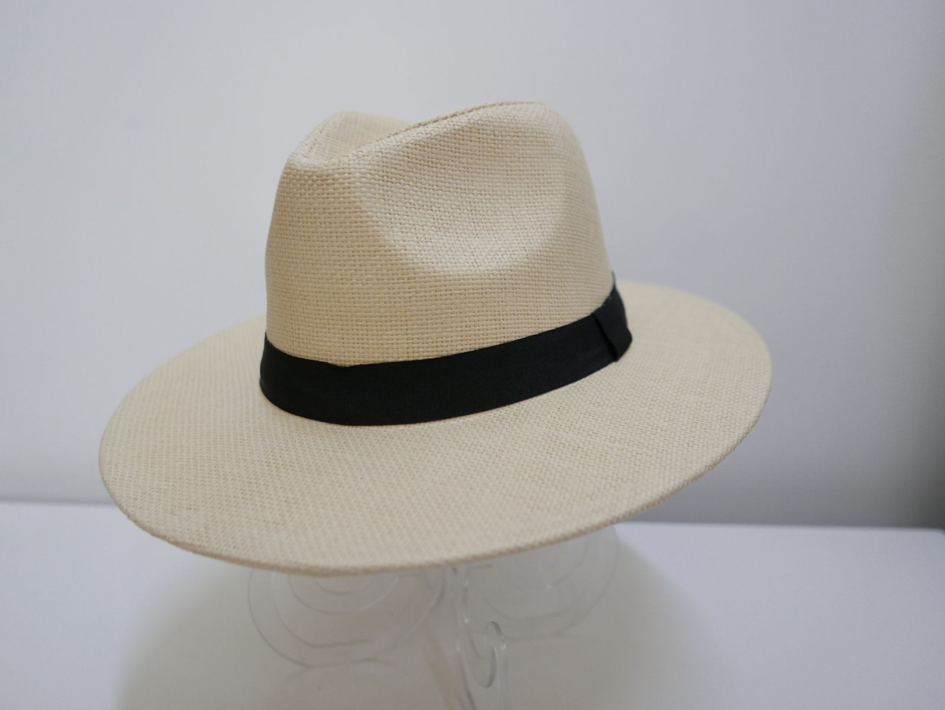 Męski kapelusz fedora, letni słomkowy | Zuwika Design
