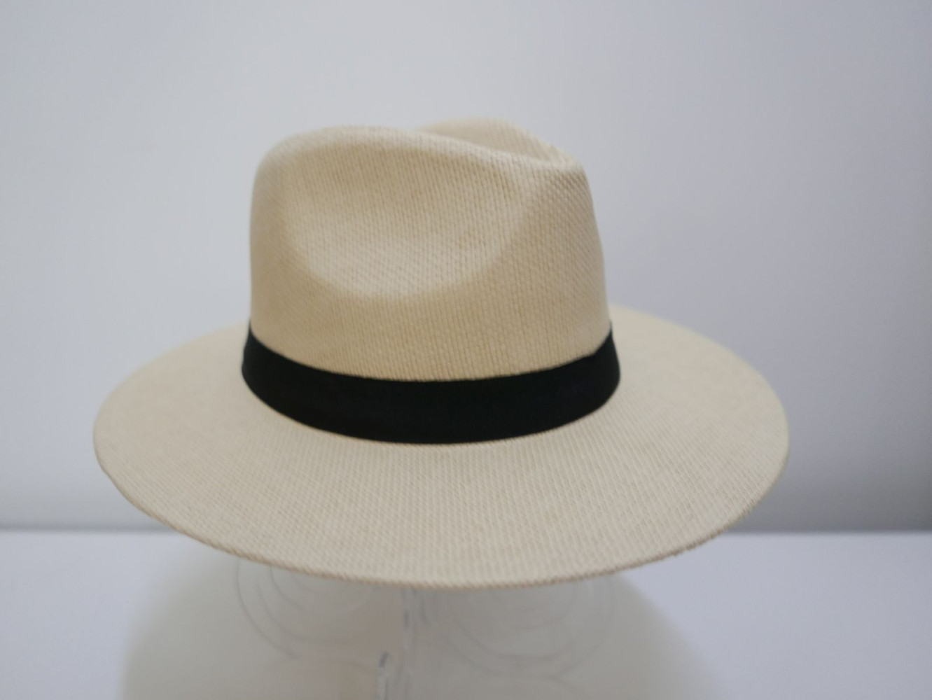 Męski kapelusz fedora, letni słomkowy | Zuwika Design