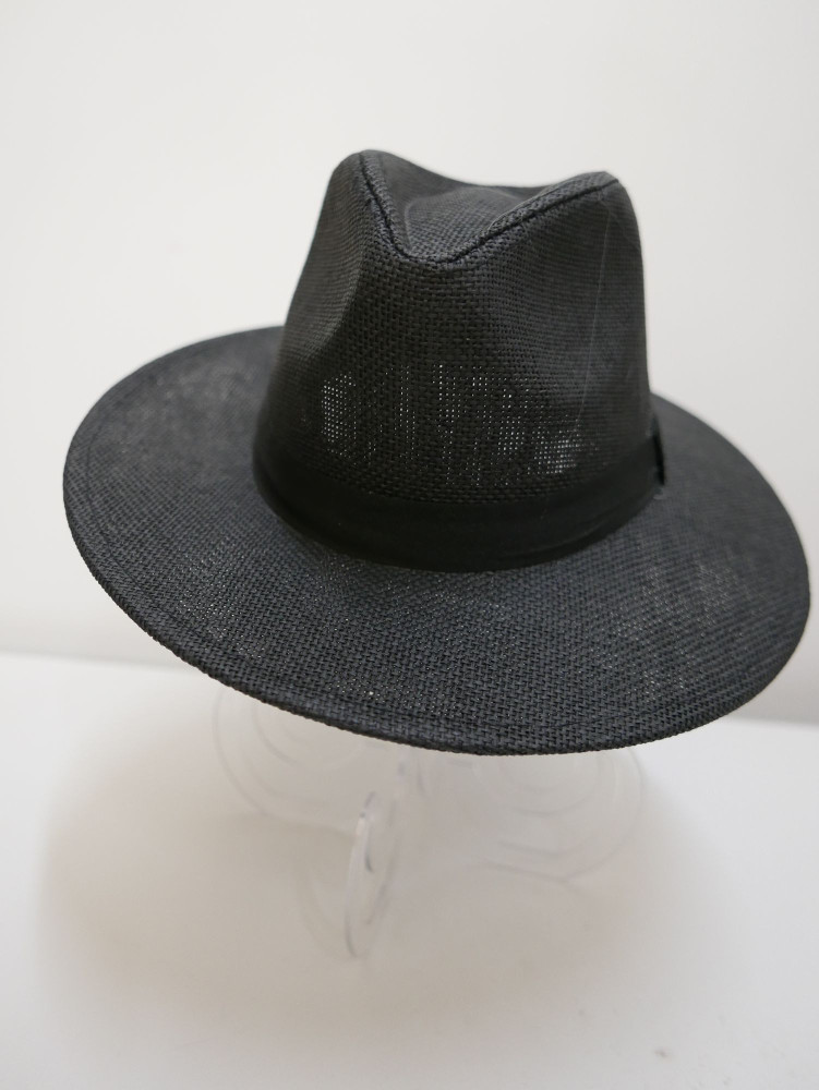 Męski kapelusz fedora, letni słomkowy | Zuwika Design