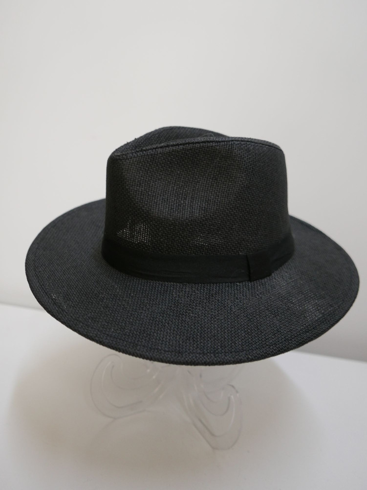 Męski kapelusz fedora, letni słomkowy | Zuwika Design