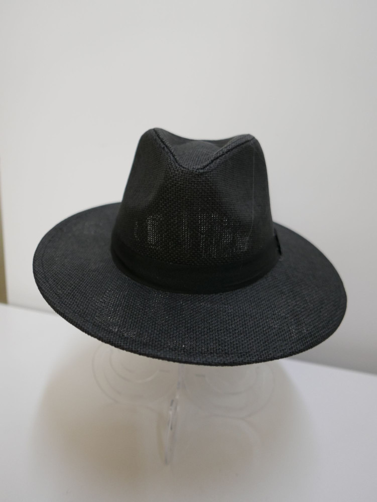 Męski kapelusz fedora, letni słomkowy | Zuwika Design