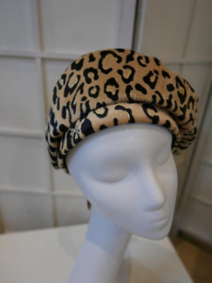 Panterka beret na stójce do 58 cm regulowany